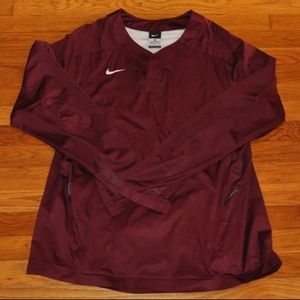 NIKE baseball vapor long sleeve pullover  NWT